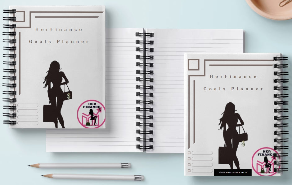 HerFinance Goals Planner - Printed